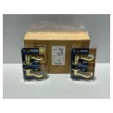 Case of (6) Tru Guard Naples Polished Brass Bed & Bath Privacy Locksets