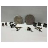 Metal Tableware and Figural Decor
