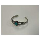 Sterling Silver Turquoise Cuff Bracelet