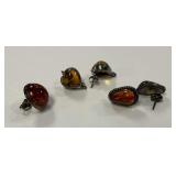 Sterling Silver Earrings Group