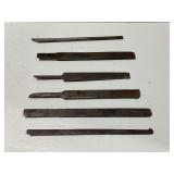 (6) Plow Plane Irons