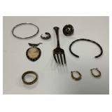 Sterling Silver Jewelry and Tableware