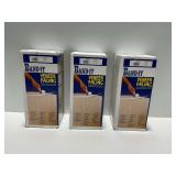 (3) Band-It Birch Paper Back Veneer Facing Rolls 12 x 48 in.