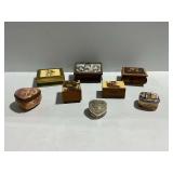 Wooden Music Boxes and Trinket Boxes
