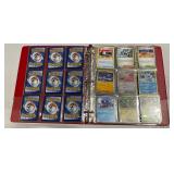 Pokemon Trading Cards in Binder