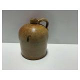 Salt Glaze Stoneware Jug with Handle