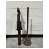 (2) Vintage Farm Tools