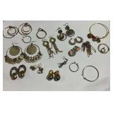 Fashion Jewelry Lot of Pairs of Earrings