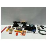 Black and Decker Finishing Sander and Bench Top Vise with Accessories
