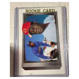 1989 Bowman Ken Griffey/Ken Griffey Jr. Baseball Card