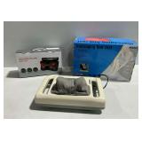 (3) Massagers Including Shogun Shiatsu Kneading Massager and Skwish Massaging Foot Rest