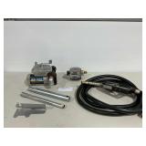 Roughneck 120V Fuel Transfer Pump with Meter and Hose...unable to test