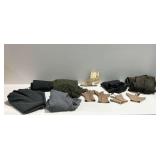 Vintage Apparel Including Pants, Skirts, and Footwear