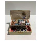 Jewelry Box with Costume Jewelry