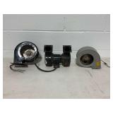 (3) Electric Blower Fans