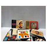 Group of Vinyl Record Albums