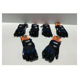 (6) Pairs Of Ergodyne ProFlex Thermal Work Gloves Size Medium