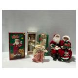 Group of Holiday Display Figures