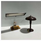(2) Industrial Desk Lamps...both work