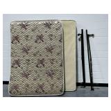 Ther-A-Pedic Slumber Ease I Full Size Mattress with Box Spring and Metal Frame