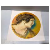 William Verdult Limited Edition Print of a Woman