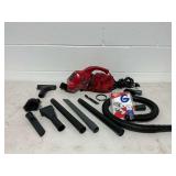 Royal Dirt Devil Plus Handheld Vacuum with Attachments...powers on