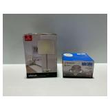 New Light Fixtures Including Globe Versailles Table Lamp and Westinghouse Ceiling Light