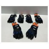 (6) New Pairs of Ergodyne ProFlex Thermal Waterproof Work Gloves Size Medium