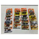 (21) Matchbox Mattel Wheels Diecast Vehicles in Blister Packs
