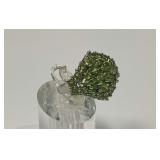 Sterling Silver Multi Round and Marquise Cut Peridot Gemstone Ring, Size 6