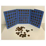 US Lincoln Cents and Indian Head Cent Coins with Whitman Folder