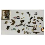 Military Insignia, Enamel Pins, and Cufflinks