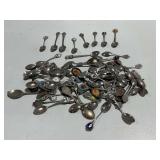 Assortment of Souvenir Spoons