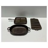 (3) Cast Iron Cookware Pieces