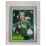 1981 Topps Larry Bird Boston Celtics Basketball Card