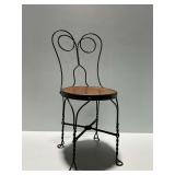 Wrought Iron Ice Cream Parlor Chair