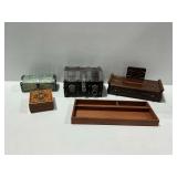 Wooden Storage Boxes and Trays