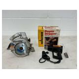 SKIL Skilsaw Circular Saw and Wagner Power Stripper Heat Gun...both power on