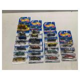 (21) Carded Hot Wheels Diecast Vehicles
