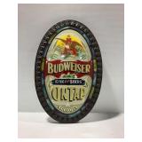 Budweiser On Tap St. Louis Beer Sign
