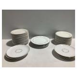 Ceramic Dinner Plates with Various Patterns