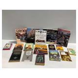 Group of Books about Vintage Cars, Harley-Davidson, and Other Subjects