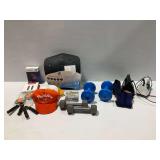 Fitness Equipment Items, Tools, and Apparel Accessories... Both Irons Heat