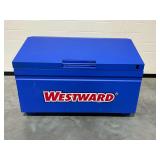 Westward Blue Steel Jobsite Chest