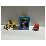 (3) M & M Candy Dispensers Including Blues Cafe and Vehicles