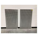(2) Fiberglass Grating Panels 1.5 ft x 3 ft x 5 in