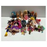 Group of Fashion Dolls and Miniatures