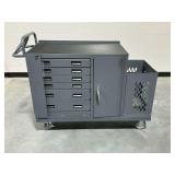 Durham Mfg Rolling Tool Cart with Drawers and Cabinet with Keys