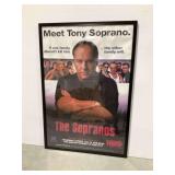 The Sopranos Framed Promotional Poster