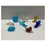 Vintage Glass Tabletop Decor and Figurines